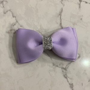 FREE WITH PURCHASE!  Lavender and Silver Bow